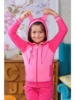 Кофты для девочек: модели на молнии, пуговицах, с капюшоном
